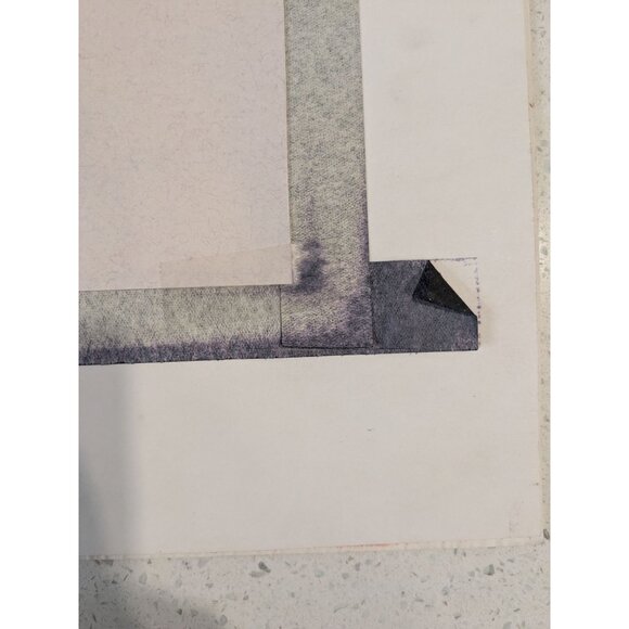 Lighthouse Mixed Media Art Signed Original 1992 Matted Costal Outer banks - Picture 15 of 15